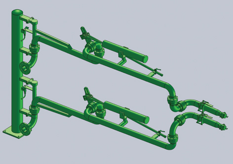 河南新乡客户定制采购的AL2543不锈钢液氨鹤管已发往使用现场(1) 河南新乡客户定制采购的AL2543不锈钢液氨鹤管已发往使用现场(1)