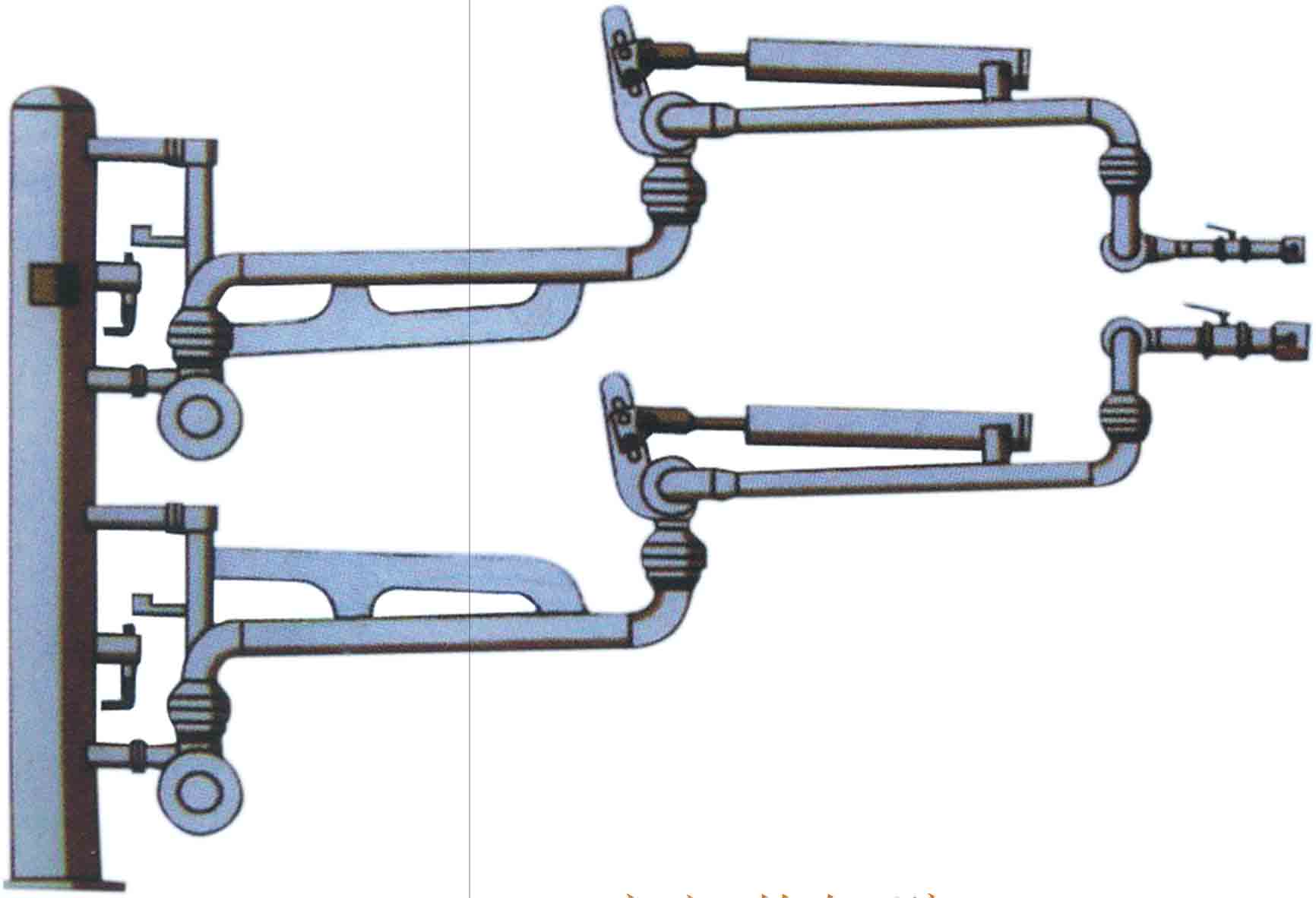 江西省上饶市定制采购的一批液氨装卸鹤管已通过物流发往使用现场(1) 江西省上饶市定制采购的一批液氨装卸鹤管已通过物流发往使用现场(1)